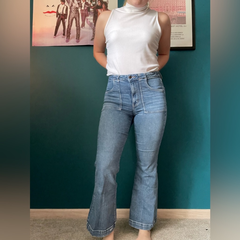 American Eagle Bell Bottom Jeans